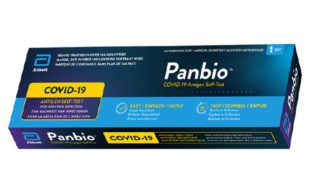 PAKIET 10 x 1 <br> Test antygenowy<br> ABBOTT PANBIO™ COVID-19